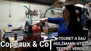 CopeauxampCo  Avis sur Affûteuse à eau  touret Holzmann NTS250 [upl. by Gilford884]