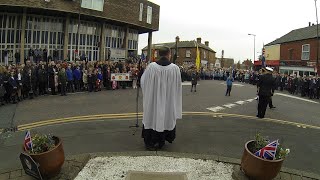 Remembrance Sunday 2024 in NewtonleWillows [upl. by Aikenahs359]