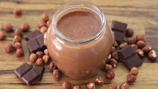 Homemade Nutella Recipe [upl. by Gnen]