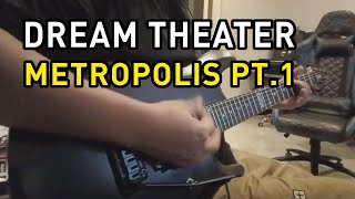 Dream Theater  Metropolis Part 1  Guitar Cover [upl. by Leirol]