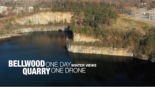 Atlantas Bellwood Quarry with beautiful winter views of Westside Reservoir Park Proctor Creek Trail [upl. by Herr]