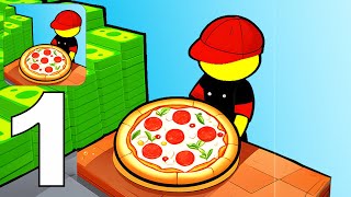 Idle Pizza Tycoon Game  Pizza Ready Gameplay part 1 [upl. by Aekerly]