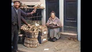 Amsterdam De Jodenbuurt in 1925 in kleur [upl. by Eisse920]