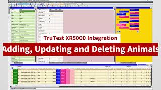 XR5000 Integration Adding Updating and Deleting Animals [upl. by Atnoid693]