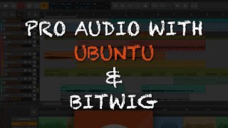 Pro Audio on Linux using Ubuntu and Bitwig [upl. by Primalia]