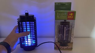 Mosquito killer uv light  insect killer uv light [upl. by Imyaj]