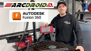 ARCDROID CNC  FUSION 360 TUTORIAL [upl. by Dorothi42]