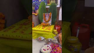 Satyanarayan katha minivlogvideo shortsviral youtubeshorts shortvideos viralminivlog [upl. by Atnoid]