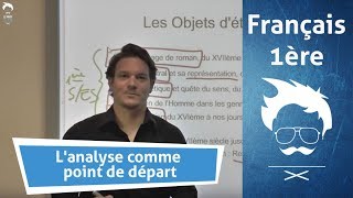 Sujet du bac français  lanalyse comme point de départ [upl. by Aileek]