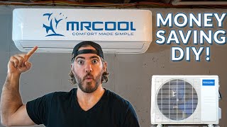 Replacing Our Mini Split with the DIYFriendly MRCOOL Air Conditioner Heat Pump [upl. by Sirois]