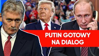 Szybka reakcja Kremla na wygraną Trumpa Putin quotgotowy na dialogquot [upl. by Aihsilef]