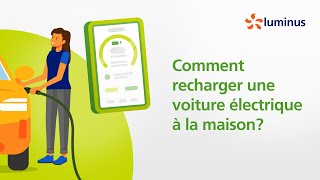 Comment recharger une voiture électrique à la maison [upl. by Farver773]