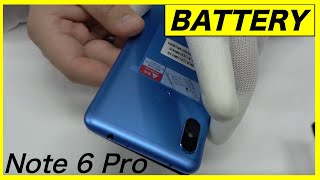 Xiaomi Note 6 Pro Battery Replacement [upl. by Dorion]