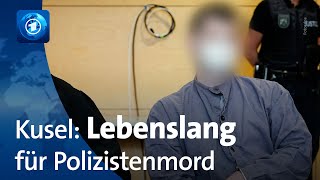 Lebenslang für Polizistenmörder von Kusel [upl. by Rolecnahc]