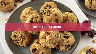 Dried Fruit Cookies [upl. by Meekahs]