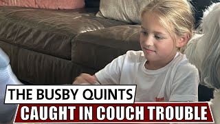 The Busby Quints Cause Chaos at Home After Get Creative on the Couch  OutDaughtered [upl. by Herates]