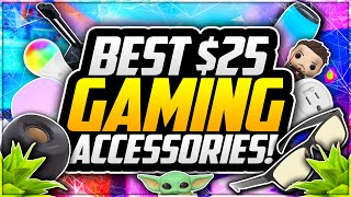 Top 10 BEST Gaming Setup Accessories UNDER 25 🎮 Best BUDGET Gaming Equipment For YOUTUBERS [upl. by Elo60]