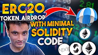 Easy ERC20 token airdrop using OpenZeppelin Contract Wizard  Create an ERC20 token easily 🔥 [upl. by Even]