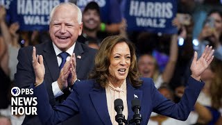 New poll shows where presidential race stands as Harris picks Walz as running mate [upl. by Cathe]