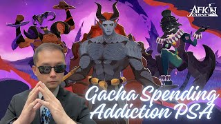 Gacha Spending Addiction PSA AFK Journey [upl. by Bertolde]