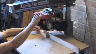 Dewalt 1251 RADIAL ARM SAW [upl. by Bixler45]