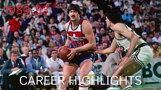 Jeff Ruland Career Highlights  MONSTER [upl. by Drusie]