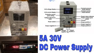 5A 30V DC Power Supply Baba 305D Sunshine [upl. by Edison]