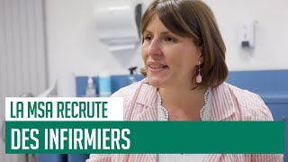 La MSA recrute des infirmiers  rejoigneznous [upl. by Auqinu747]