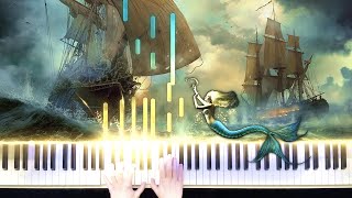 quotJolly Sailor Boldquot Pirates of the Caribbean On Stranger Tides Piano Cover [upl. by Jermain]