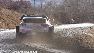 WRC Rallye MonteCarlo 2018 ES1012 SaintLéger La Bâtie DRIFTS amp ACTION [upl. by Mourant254]