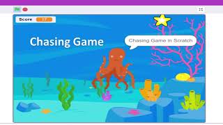 Chasing Game in Scratch  Learn Basic Scratch games with Orchids eLearning [upl. by Eihcir]