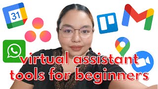 Virtual Assistant Tools For Beginners You Need To Know [upl. by Elleoj]