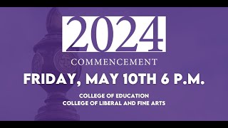 Tarleton Commencement May 10 2024  6 PM [upl. by Ettennaej]