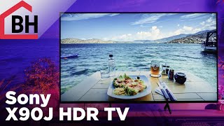 Sony Bravia X90J Android TV Review  A big step up for HDR [upl. by Ecirbaf]