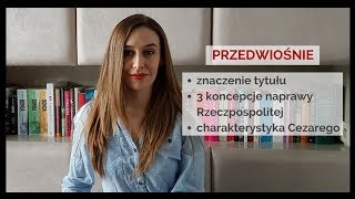 Przedwiośnie S Żeromski cz 22  Czytamy lektury 19 [upl. by Angie]