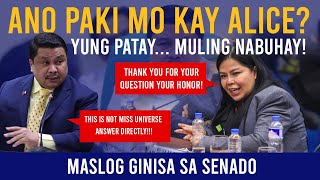 This is not Miss Universe Senator Villanueva [upl. by Odnalra431]