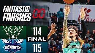 Final 317 WILD ENDING Bucks at Hornets 👀  November 16 2024 [upl. by Epifano931]