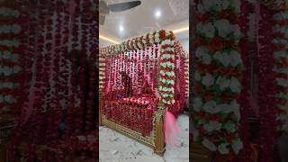 Beautiful Wedding Bedroom Decoration ytshorts youtubeshorts viral [upl. by Washburn865]