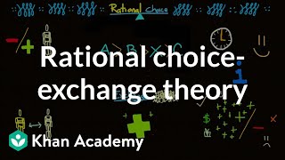 Rational choiceexchange theory  Society and Culture  MCAT  Khan Academy [upl. by Cod]