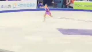 Kamila ValievaShort program in training before Rostelecom Cup [upl. by Mylo]