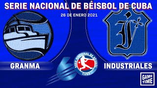 Granma v Industriales  Serie Nacional de Béisbol de Cuba  Playoffs  January 26 2021 [upl. by Rebecca805]