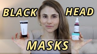 TOP 5 BLACKHEAD MASKS DERMATOLOGIST RECOMMENDED DR DRAY [upl. by Akcirre441]