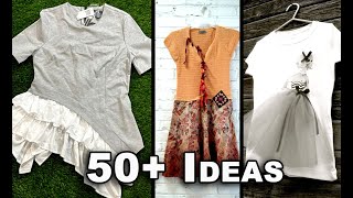 DIY 50 EASY Upcycled Tshirts to Inspire You  ep 15 [upl. by Roy777]