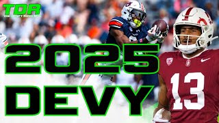 Way too early 2025 WR to BUY in Devy Leagues  NFL Draft [upl. by Aire]