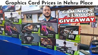 Latest Graphics Card Price in Nehru Place  GPU Prices Nehru Place  Akash Computers [upl. by Nortna]