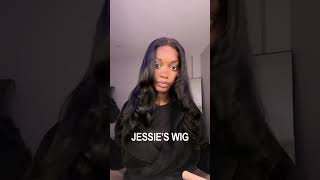 You will love this hair😉❤️ Jessies Wig wig wigs wiginstall wigtutorial wigstyling autumnstyle [upl. by Ettegirb]