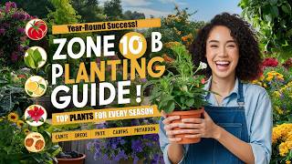 Zone 10b Planting Guide YearRound Gardening in Zone 10b  Top Plants for Every Season [upl. by Jehoash]