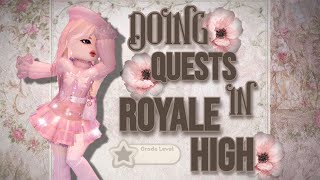 Doing Quests in Royale High I almost lose all my sanity [upl. by Berget]