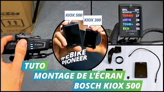 Montage de lécran Bosch Kiox 500  EBIKE24 fr [upl. by Devland345]