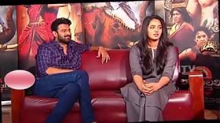 Now see the off screen chemistry of PRABHAS and Anushka [upl. by Reifnnej]